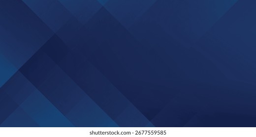 moderner blauer abstrakter Hintergrund mit eleganten hellen diagonalen Linien. Vektorgrafik.