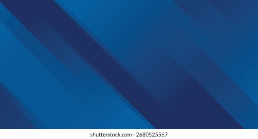 Fondo abstracto azul moderno con elegantes líneas diagonales brillantes Arte
