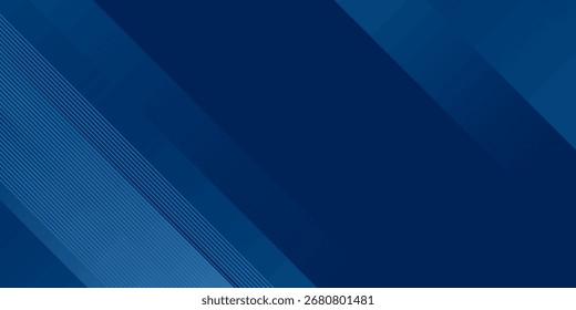modern blue abstract background with elegant bright diagonal lines