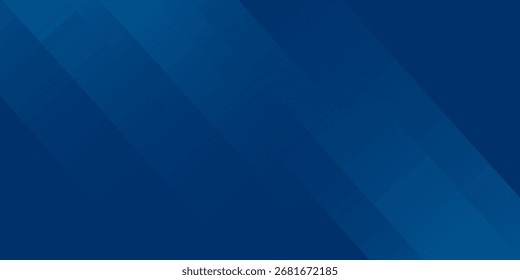 Fondo abstracto azul moderno con elegantes líneas diagonales brillantes Vector

