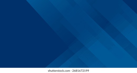 modern blue abstract background with elegant bright diagonal lines vector

