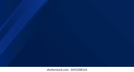 modern blue abstract background with elegant bright diagonal lines, Vector illustration