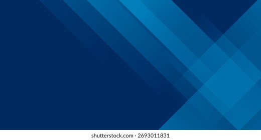Fondo abstracto azul moderno con líneas diagonales brillantes elegantes