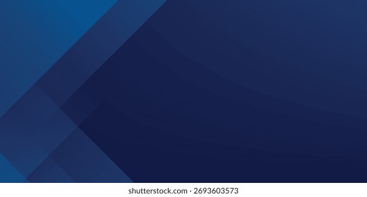 Fondo abstracto azul moderno con líneas diagonales brillantes elegantes. EPS10 Vector