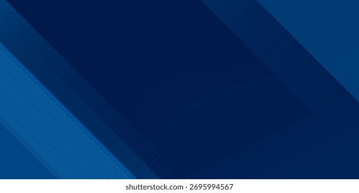 fundo abstrato azul moderno com linhas diagonais brilhantes elegantes