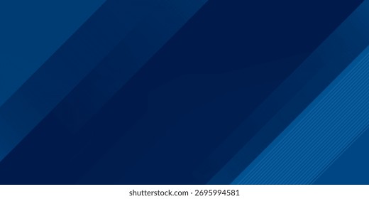 moderner blauer abstrakter Hintergrund mit eleganten hellen diagonalen Linien
