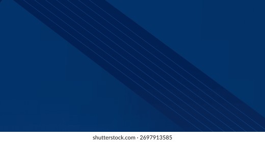 moderner blauer abstrakter Hintergrund mit eleganten hellen diagonalen Linien