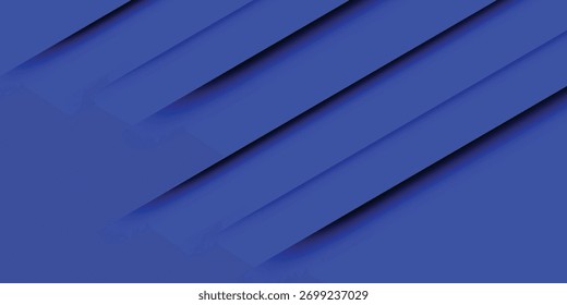 fundo abstrato azul moderno com linhas diagonais brilhantes elegantes