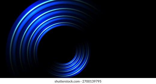 Fondo abstracto azul moderno con líneas diagonales brillantes elegantes