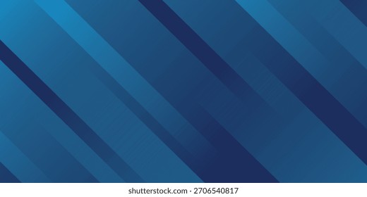 Fondo abstracto azul moderno con líneas diagonales brillantes elegantes, EPS.10