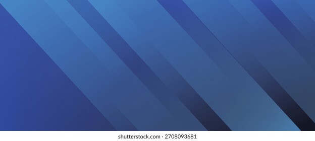 Fondo abstracto azul moderno con líneas diagonales brillantes elegantes EPS 10