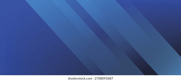 Fondo abstracto azul moderno con líneas diagonales brillantes elegantes EPS 10