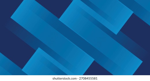 Fondo abstracto azul moderno con líneas diagonales brillantes elegantes