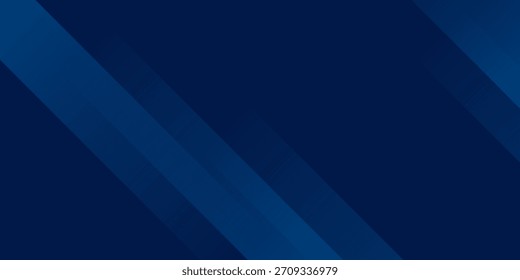 Fondo abstracto azul moderno con líneas diagonales brillantes elegantes EPS 10