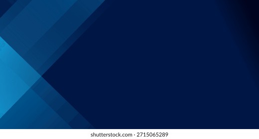 Fondo abstracto azul moderno con líneas diagonales brillantes elegantes