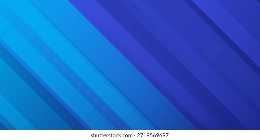 Fondo abstracto azul moderno con líneas diagonales brillantes elegantes