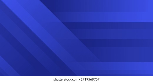 fundo abstrato azul moderno com linhas diagonais brilhantes elegantes