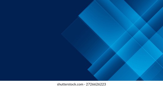 Fondo abstracto azul moderno con líneas diagonales brillantes elegantes