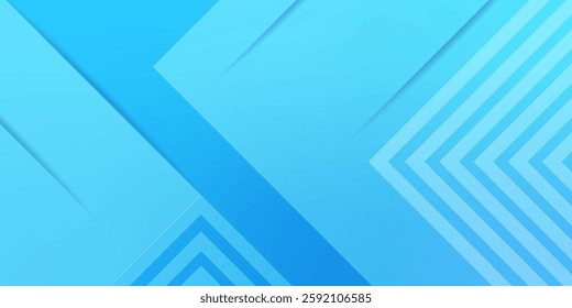 Modern blue abstract background with geometric shapes and gradient effects. Perfect for digital designs, presentations, and branding