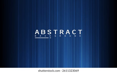 Modern Blue Abstract Background with Glowing Lines for Tech and Design, Seamless Vector Pattern, Ideal for Digital Presentations, Websites and Creative Projects