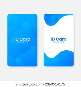 modern blue abstract background for ID cards and certificates