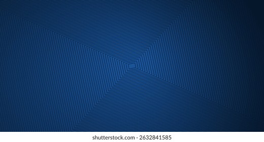 Modern blue abstract background, the look of stainless steel, square lines on a blue background. Vector Illustration