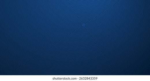 Modern blue abstract background, the look of stainless steel, square lines on a blue background. Vector Illustration