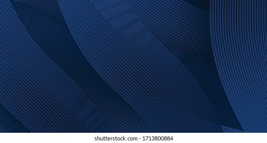 Moderner abstrakter blauer Hintergrund für Präsentationsdesign. Illustration von Vektorillustrationen für Unternehmen, Unternehmen, Institutionen, Feiern, Feste, Seminare und Vorträge.