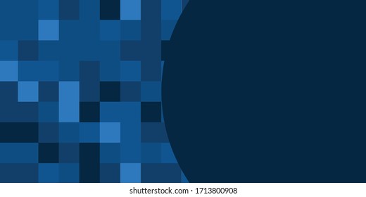 Modern blue abstract background for presentation design. Vector illustration for business, corporate, institution, party, festive, seminar, and talks.