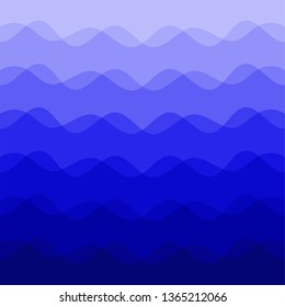Modern blue abstract background. Vector illustration.