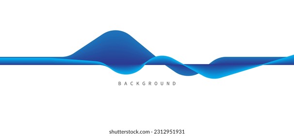 Ilustración moderna del vector de fondo del resumen azul