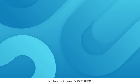 Modern blue abstract background. Vector abstract graphic design banner pattern presentation background web template.