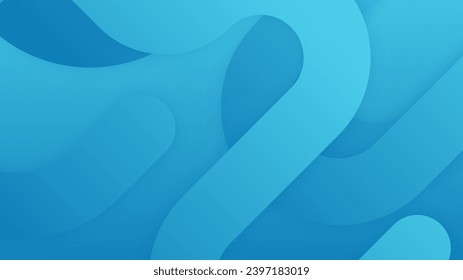 Modern blue abstract background. Vector abstract graphic design banner pattern presentation background web template.