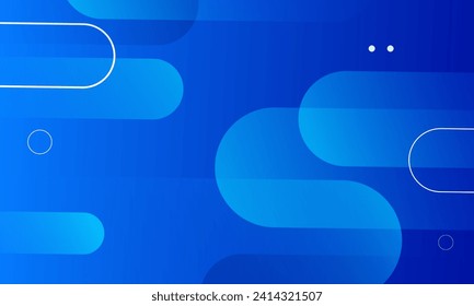 Modern blue abstract background. Vector illustration