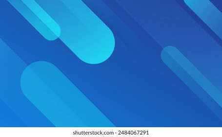 Modern blue abstract background. vector design concept. Decorative web layout or poster, banner