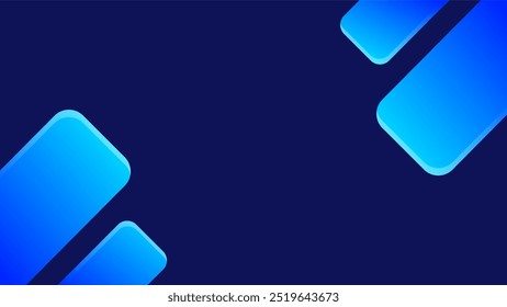 Ilustración vectorial de fondo Abstractas azul moderno