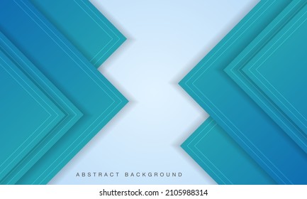 Modern blue abstract gradient background. Smooth dynamic shape light and shadow design template for banner, presentation, card, flyer, brochure, brochure.
