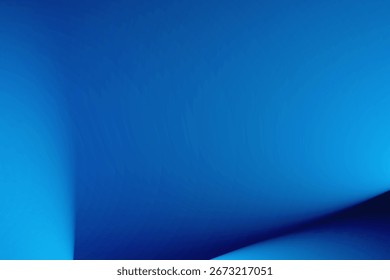 Fondo abstracto azul moderno del gradiente Curvas suaves Sombra dinámica de la textura del diseño ligero