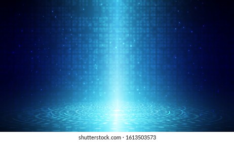 modern blue abstract hardware technology product business background,technology information background,data speed transfer technology concept