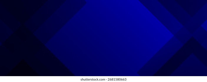 Modern blue abstract on dark background