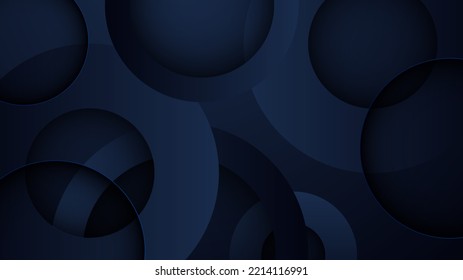 Fondo de presentación abstracto de color azul moderno con rectángulo de luz de capa 3d oscuro. Diseño de ilustración vectorial para presentación, banner, portada, web, volante, tarjeta, cartel, papel tapiz, textura, diapositiva