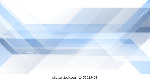 Modern blue abstract technology background vector illustration