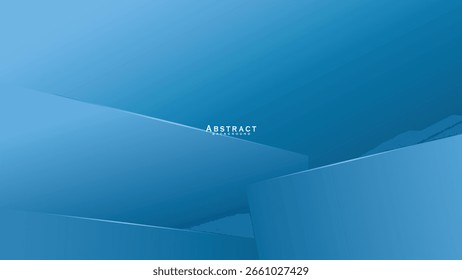 Diseño creativo de fondo de Anuncio de Web abstracto azul moderno