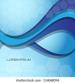modern blue background