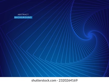 Fondo azul moderno. Resumen de la línea de alta tecnología. Tecnología conceptual, futurista, big data, Ai, red, negocios, online, financiero, presentación