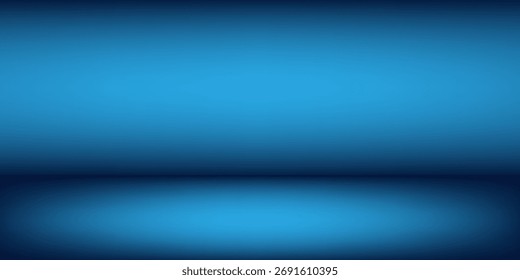 Modern blue background, abstract wall studio room, can be used to present your product abstract modern simple art