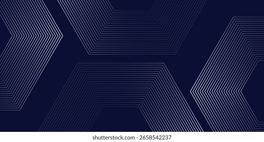 Moderna gradación azul y blanco de fondo azul. Estilo de efecto hexágono diseño simple simple moderno buen abstracto lightline ilustraciones