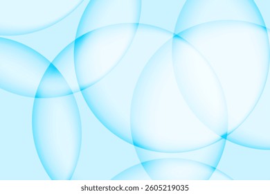 Modern Blue Background With Circle. Abstract Business Banner. Technology Wallpaper. Illustration. Futuristic