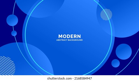 Arte vectorial de fondo azul moderno