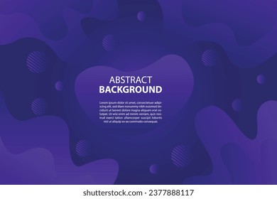 Diseño vectorial de color de fondo azul moderno 